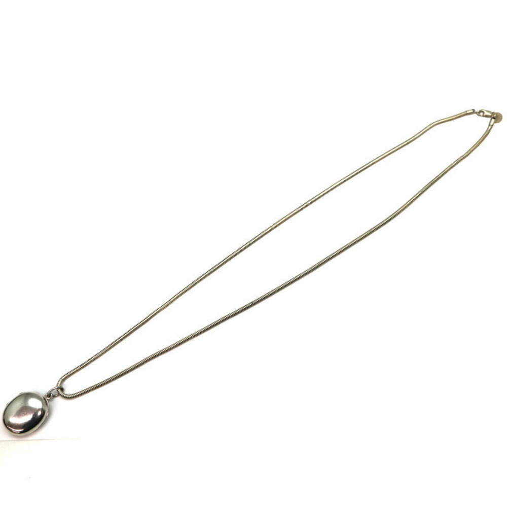 TIFFANY Co Locket Pendant Silver Jewelry Accessory Kantei kyoku Akanebe